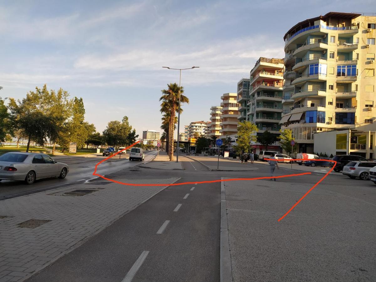 Lungomare Beach Apartments Vlorë 외부 사진